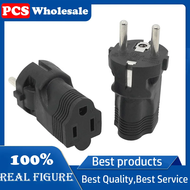 European standard American standard power supply converter EU TO NEMA 5-15R American standard mother German standard
European standard American standard power supply converter EU TO NEMA 5-15R American standard mother German standard