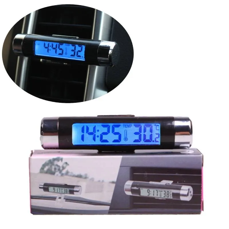 Digital Car Clock Glowing Mini Car Temperature Display Electronic Clock Thermometer Car Electronic Clock LED Backlight
Digital Car Clock Glowing Mini Car Temperature Display Electronic Clock Thermometer Car Electronic Clock LED Backlight