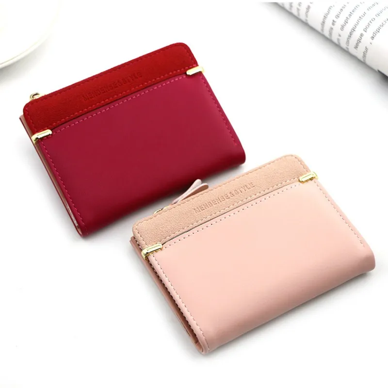 1Pcs Women'S Short Wallet Zipper Coin Purse Female Fashion Simple Card Holder Small Money Clip Mini Buckle Clutch Bag For Girl
1Pcs Women'S Short Wallet Zipper Coin Purse Female Fashion Simple Card Holder Small Money Clip Mini Buckle Clutch Bag For Girl