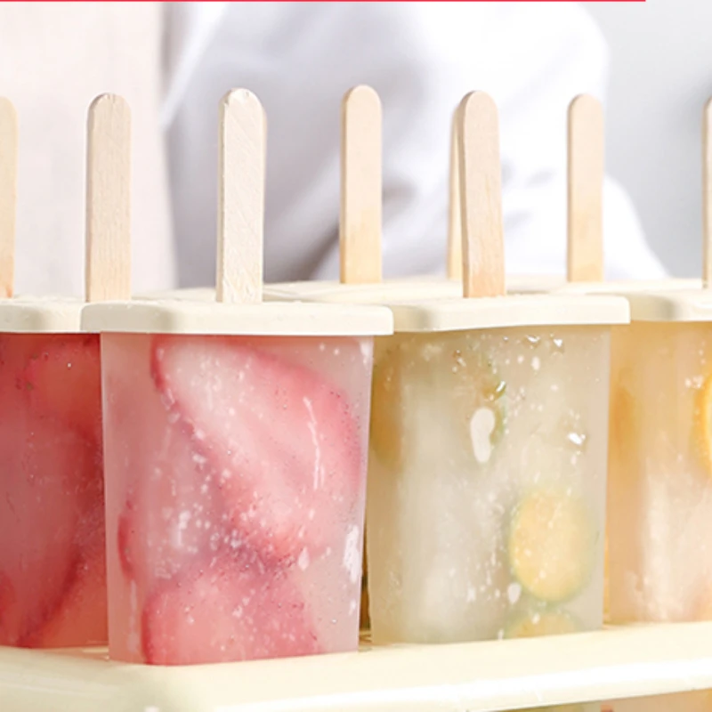 Ice Cream Mold Ice Cube Tray DIY Homemade Dessert Popsicle Molds with Stick Freezer Juice Popsicle Barrel Maker Mould Tool
Ice Cream Mold Ice Cube Tray DIY Homemade Dessert Popsicle Molds with Stick Freezer Juice Popsicle Barrel Maker Mould Tool