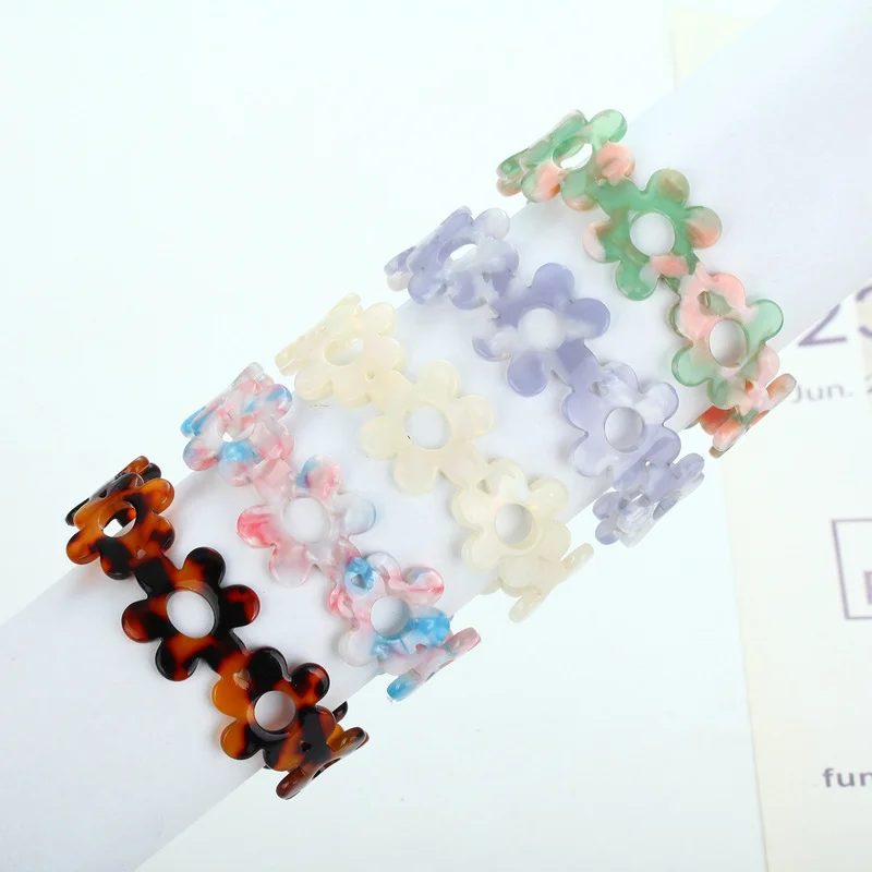 New Fashion Candy Color Leopard Print Love Rose Charm Bangle Acrylic Color Resin Stitching Adjustable Bracelet Jewelry for Women
New Fashion Candy Color Leopard Print Love Rose Charm Bangle Acrylic Color Resin Stitching Adjustable Bracelet Jewelry for Women