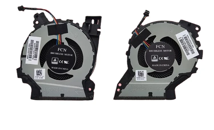 New CPU Cooling Fan For HP ZHAN99-65 G1 TPN-C134 ZBOOK 15v G5 Series L25223-001 L25224-001 DFS501105PR0T FKKB DFS481305MC0T FKKC
New CPU Cooling Fan For HP ZHAN99-65 G1 TPN-C134 ZBOOK 15v G5 Series L25223-001 L25224-001 DFS501105PR0T FKKB DFS481305MC0T FKKC