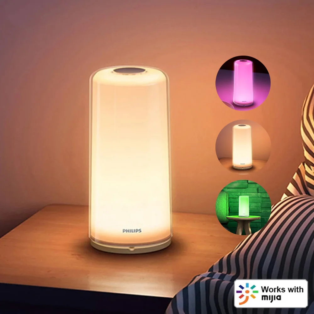 Умная светодиодная прикроватная лампа PHILIPS с регулируемой яркостью, USB Type-C, Wi-Fi, Bluetooth, приложение Mijia
Умная светодиодная прикроватная лампа PHILIPS с регулируемой яркостью, USB Type-C, Wi-Fi, Bluetooth, приложение Mijia