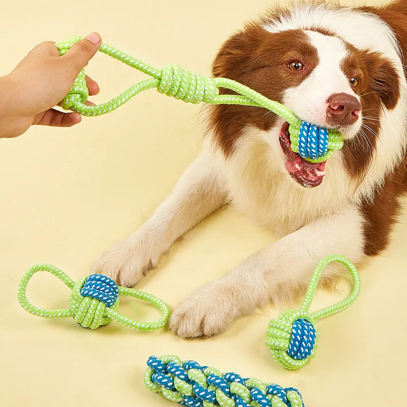 Dog Toys Rope Ball Toy for Large Small Dogs Pet Interactive Cotton Rope Toy Ball for Dogs Accessories Toothbrush Chew Puppy Toy
Dog Toys Rope Ball Toy for Large Small Dogs Pet Interactive Cotton Rope Toy Ball for Dogs Accessories Toothbrush Chew Puppy Toy