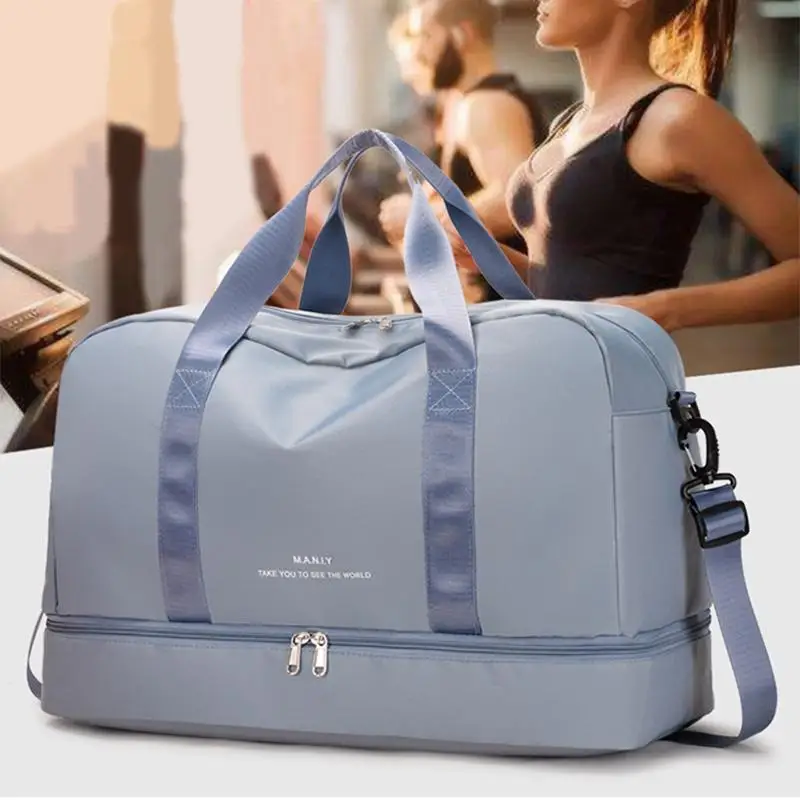 Expandable Travel Bags Dry And Wet Separation Sports Fitness Handbag Women's Large Capacity Totes For Weekend Overnight Shoulder
Expandable Travel Bags Dry And Wet Separation Sports Fitness Handbag Women's Large Capacity Totes For Weekend Overnight Shoulder