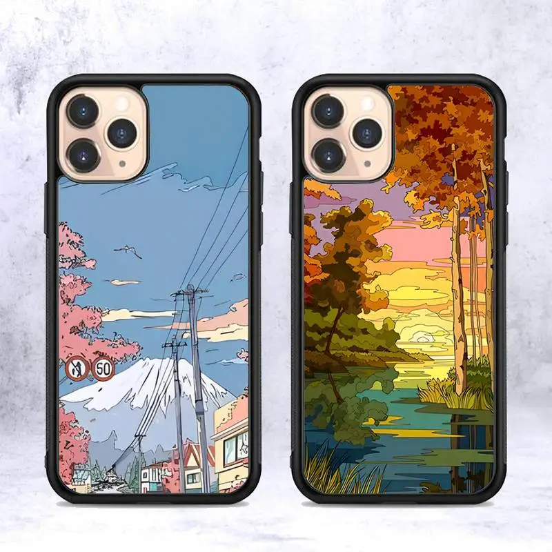 Sunset Scenery Funda Phone Case Silicone PC+TPU Case for iPhone 11 12 13 Pro Max 8 7 6 Plus X SE XR Hard Fundas
Sunset Scenery Funda Phone Case Silicone PC+TPU Case for iPhone 11 12 13 Pro Max 8 7 6 Plus X SE XR Hard Fundas