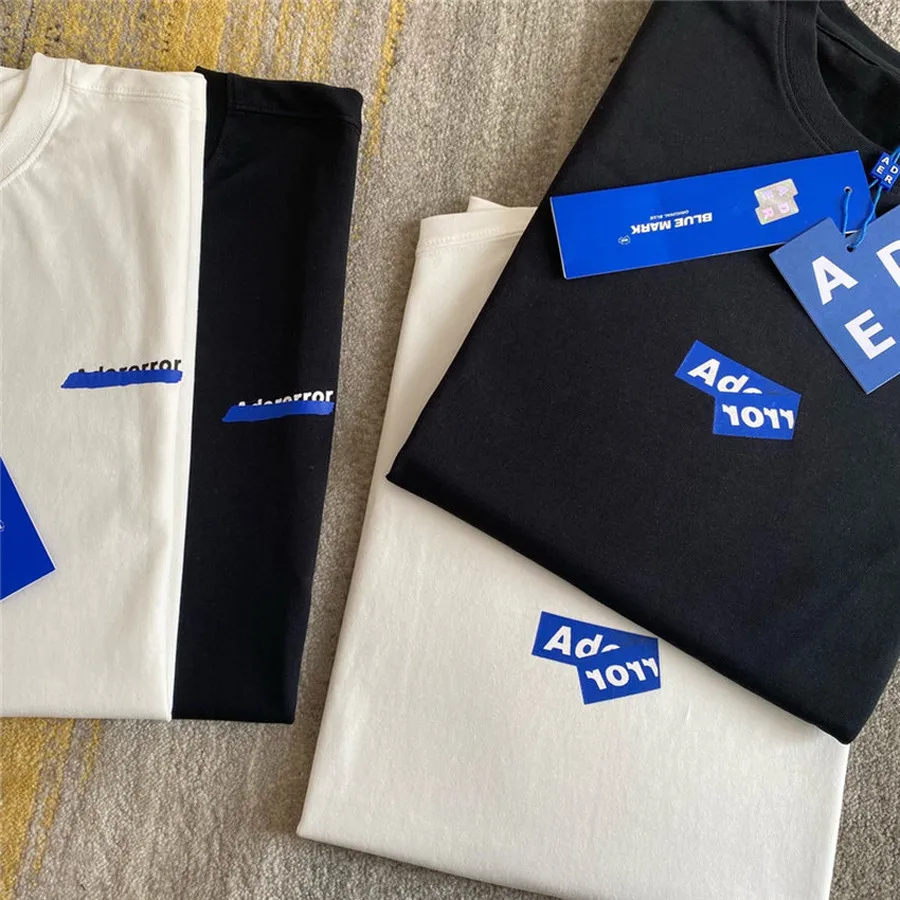 ADER ERROR Diagonal T-shirt Men Women Solid Adererror Logo Printed Tee Tag Blue Mark Label Ader Tops
ADER ERROR Diagonal T-shirt Men Women Solid Adererror Logo Printed Tee Tag Blue Mark Label Ader Tops