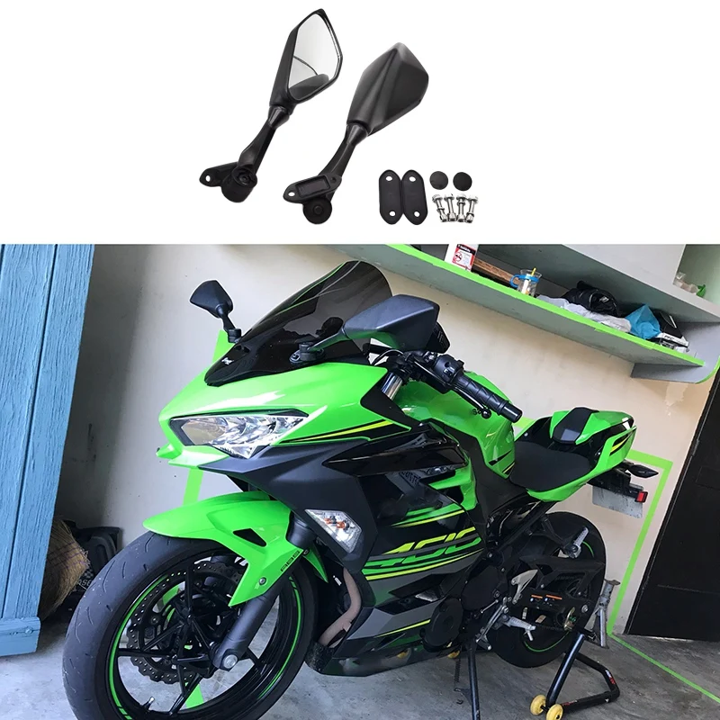 Motorcycle Rear View Mirror for Kawasaki Ninja 250 250SL 300 ZX6R ZX-6R 2013-2016 NINJA400 2017-2020
Motorcycle Rear View Mirror for Kawasaki Ninja 250 250SL 300 ZX6R ZX-6R 2013-2016 NINJA400 2017-2020