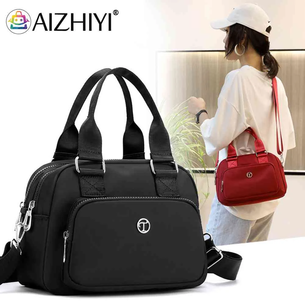 Crossbody Bags Solid Color Ladies Tote Bags Large Capacity Fashion Casual Nylon Adjustable Strap Simple for Weekend Vacation 
Crossbody Bags Solid Color Ladies Tote Bags Large Capacity Fashion Casual Nylon Adjustable Strap Simple for Weekend Vacation