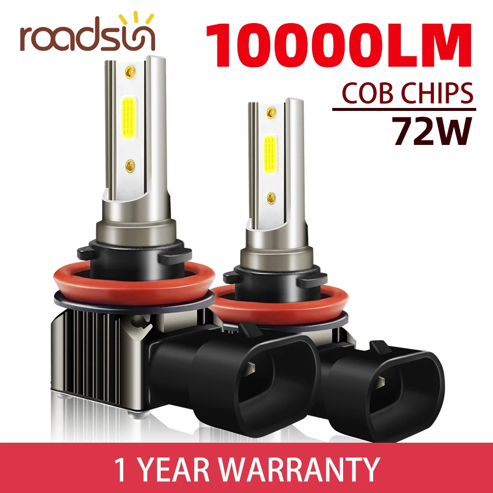 Roadsun Светодиодные Автомобильные Лампы Для Фар 6000K 10000LM H1 H4 H7 9006 HB4 9005 HB3 Универсальные Автомобильные Противо...
Roadsun Светодиодные Автомобильные Лампы Для Фар 6000K 10000LM H1 H4 H7 9006 HB4 9005 HB3 Универсальные Автомобильные Противо...