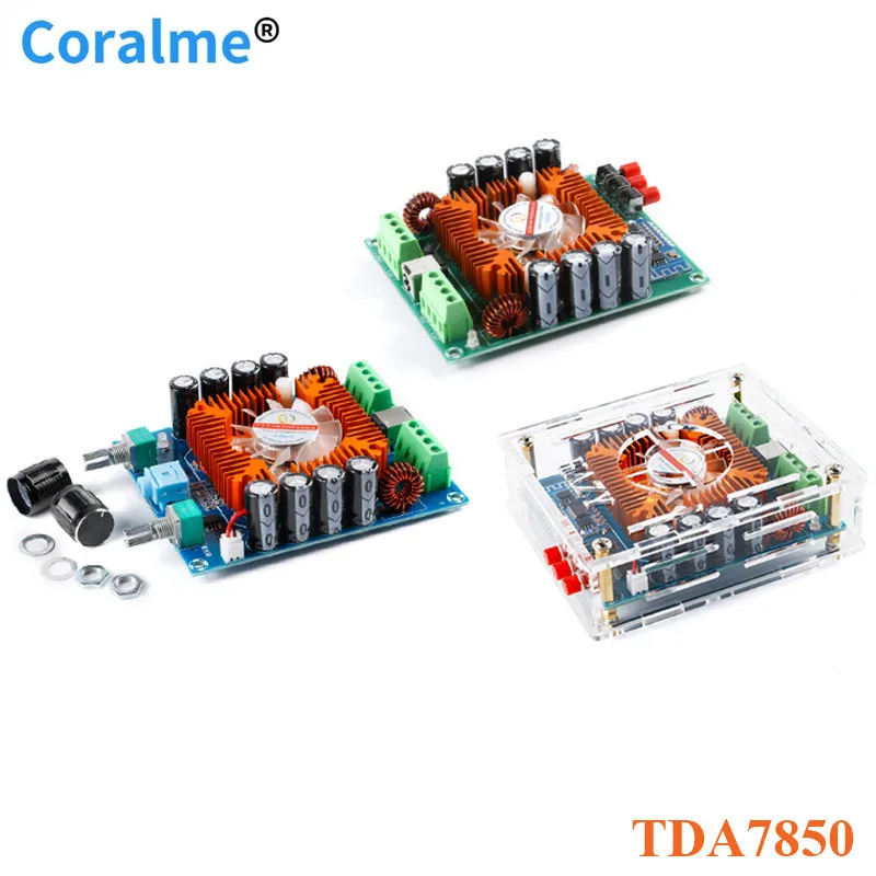 TDA7850 Digital Power Amplifier Board Automotive Grade 4*50W A373K A373 A372 Bluetooth-compatible Channel Audio Amplifier Module
TDA7850 Digital Power Amplifier Board Automotive Grade 4*50W A373K A373 A372 Bluetooth-compatible Channel Audio Amplifier Module