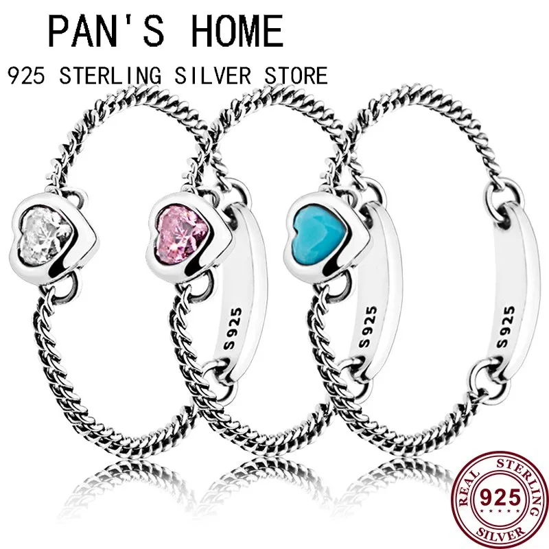 New Hot 925 Sterling Silver Exquisite Pink Love Soft Chain Female Pan Ring Suitable For Wedding Gifts Couples Charm Jewelry
New Hot 925 Sterling Silver Exquisite Pink Love Soft Chain Female Pan Ring Suitable For Wedding Gifts Couples Charm Jewelry