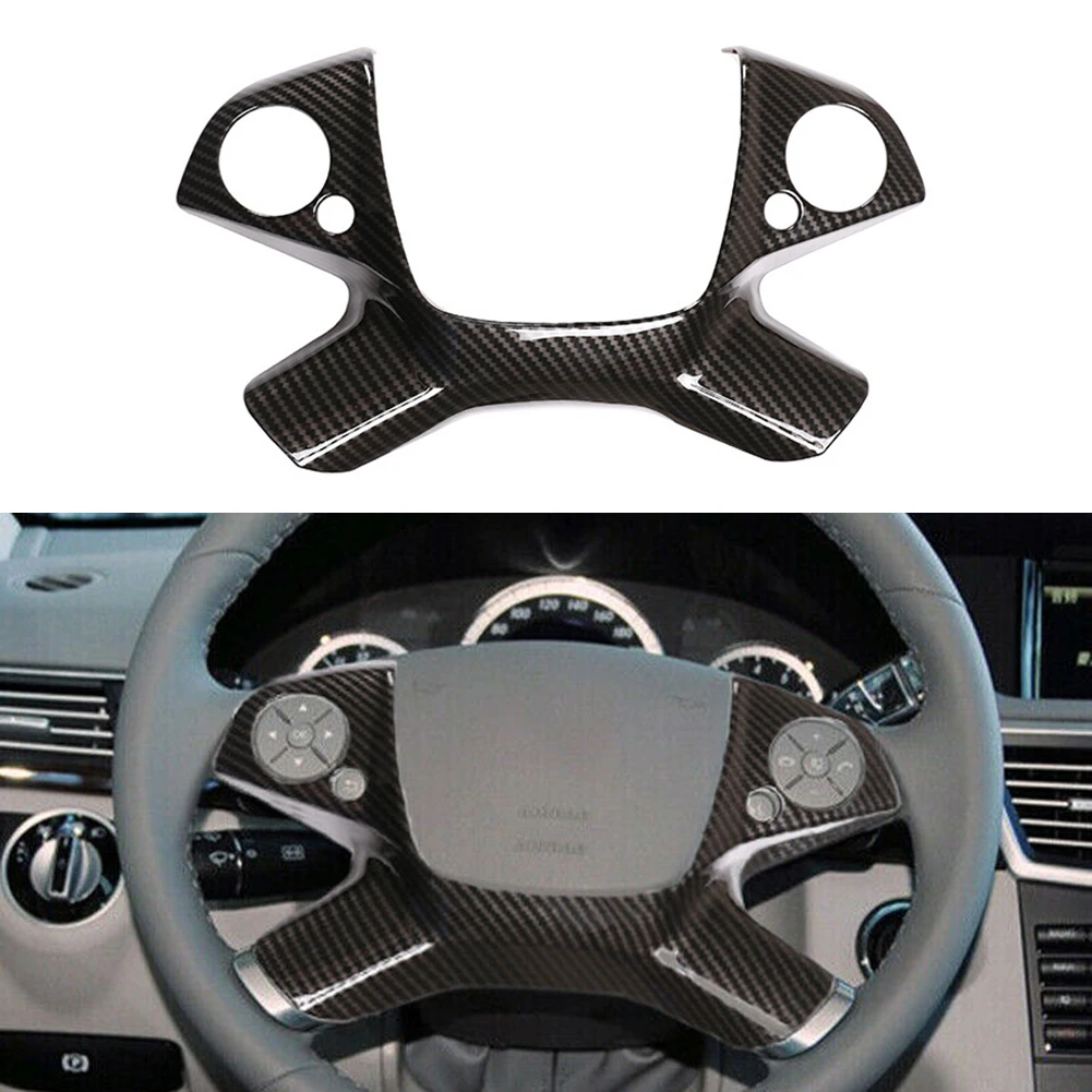 New Style ABS Carbon Fiber Pattern Steering Wheel Trim Cover For Benz E Class W212 09-13 Auto Interior Decoration
New Style ABS Carbon Fiber Pattern Steering Wheel Trim Cover For Benz E Class W212 09-13 Auto Interior Decoration