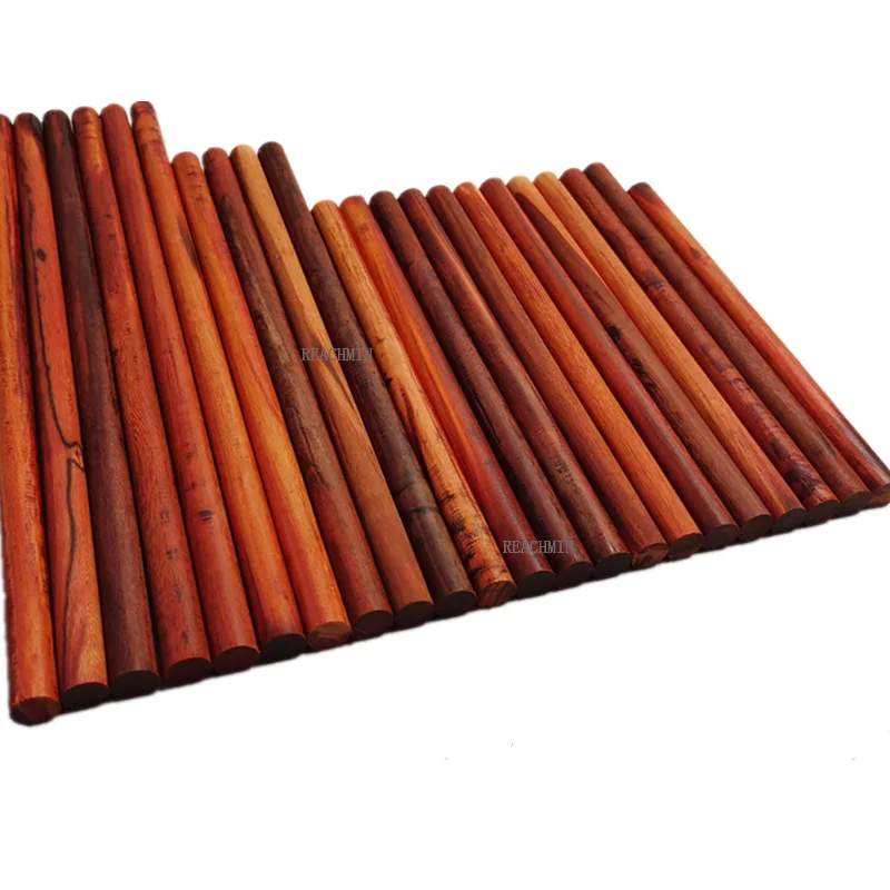 10 PCS Red Rosewood Bar Sandalwood Material Beads Carving Handle Small Round Stick DIY Diameter 1.2 cm
10 PCS Red Rosewood Bar Sandalwood Material Beads Carving Handle Small Round Stick DIY Diameter 1.2 cm