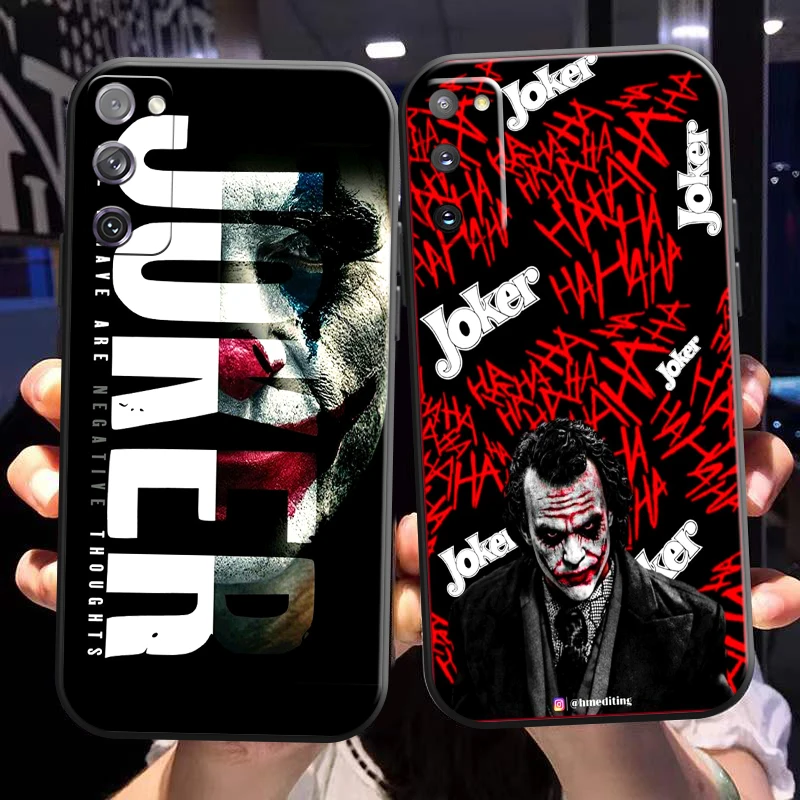 The Joker Clown Phone Case For Samsung Galaxy S22 S21 S20 Plus Ultra FE 5G Black TPU Silicone Cover Carcasa Coque Back
The Joker Clown Phone Case For Samsung Galaxy S22 S21 S20 Plus Ultra FE 5G Black TPU Silicone Cover Carcasa Coque Back