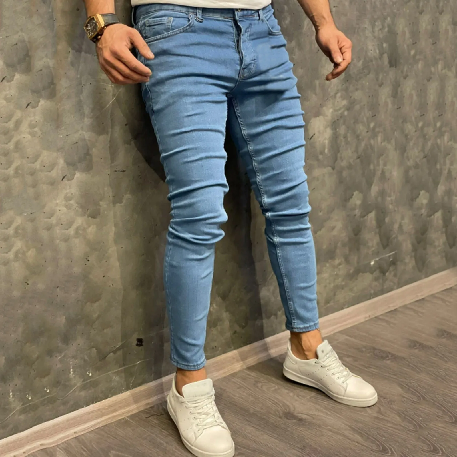 Mens Spring Summer Casual Bodybuilding Pants Pocket Denim Sports Full Length Streetwear Pants Fashion Male Trousers
Mens Spring Summer Casual Bodybuilding Pants Pocket Denim Sports Full Length Streetwear Pants Fashion Male Trousers