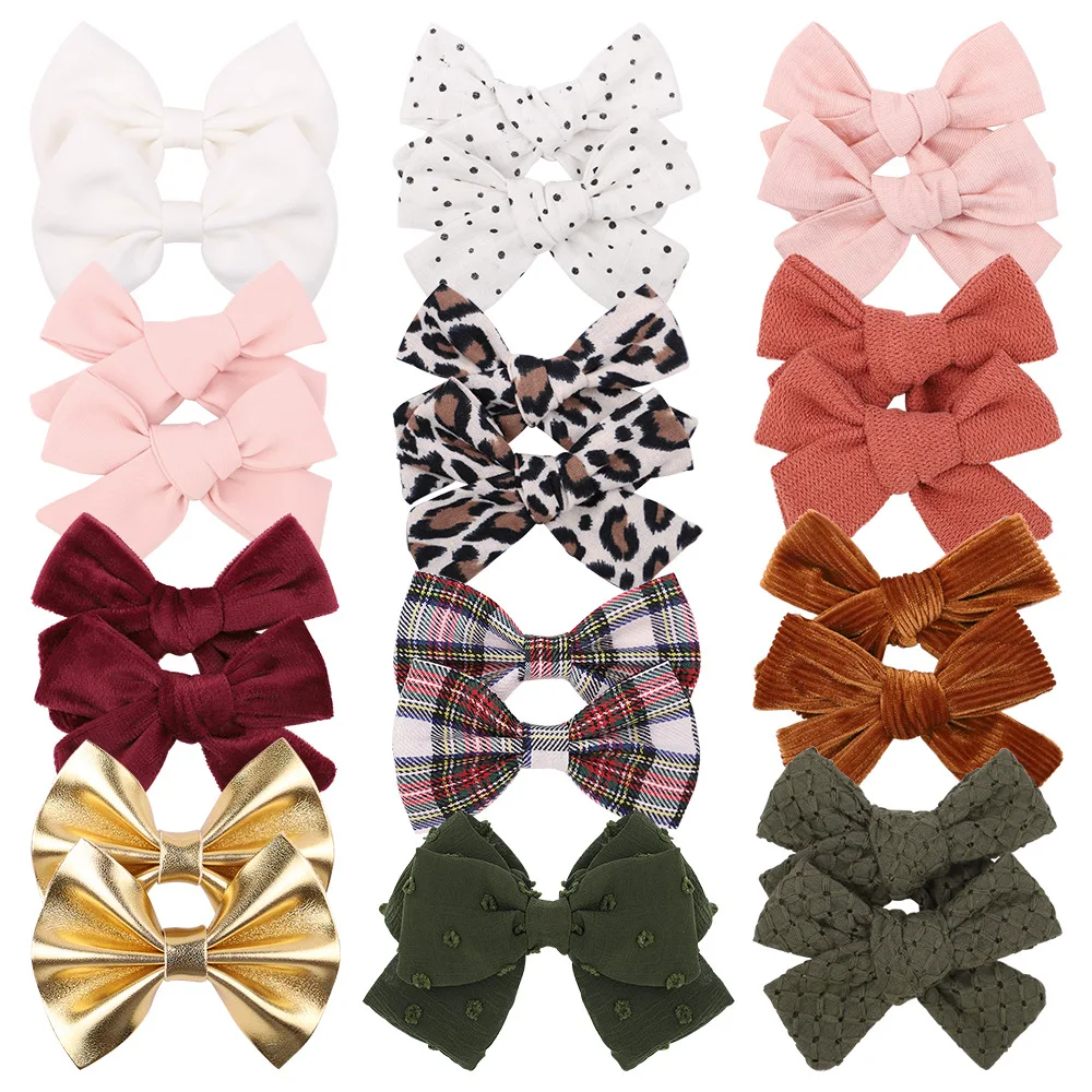 2Piece Leopard Print Bowknot Hair Clips For Cute Girls Cotton BB Hairpin Safty Barrettes Hairgrip Headwear Kids Hair Accessories
2Piece Leopard Print Bowknot Hair Clips For Cute Girls Cotton BB Hairpin Safty Barrettes Hairgrip Headwear Kids Hair Accessories