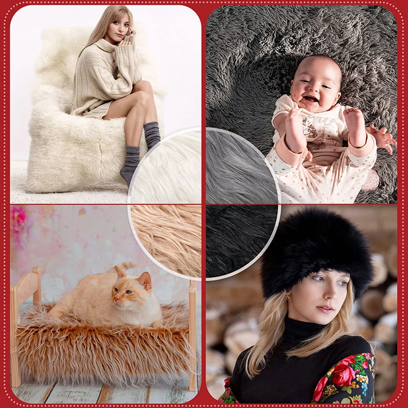 Long Faux Fur Fabric Ribbon Tapes For Patchwork Sewing Material Doll Toy Beard Hair Diy Handmade Home Decoration Cosplay Fabric 
Long Faux Fur Fabric Ribbon Tapes For Patchwork Sewing Material Doll Toy Beard Hair Diy Handmade Home Decoration Cosplay Fabric