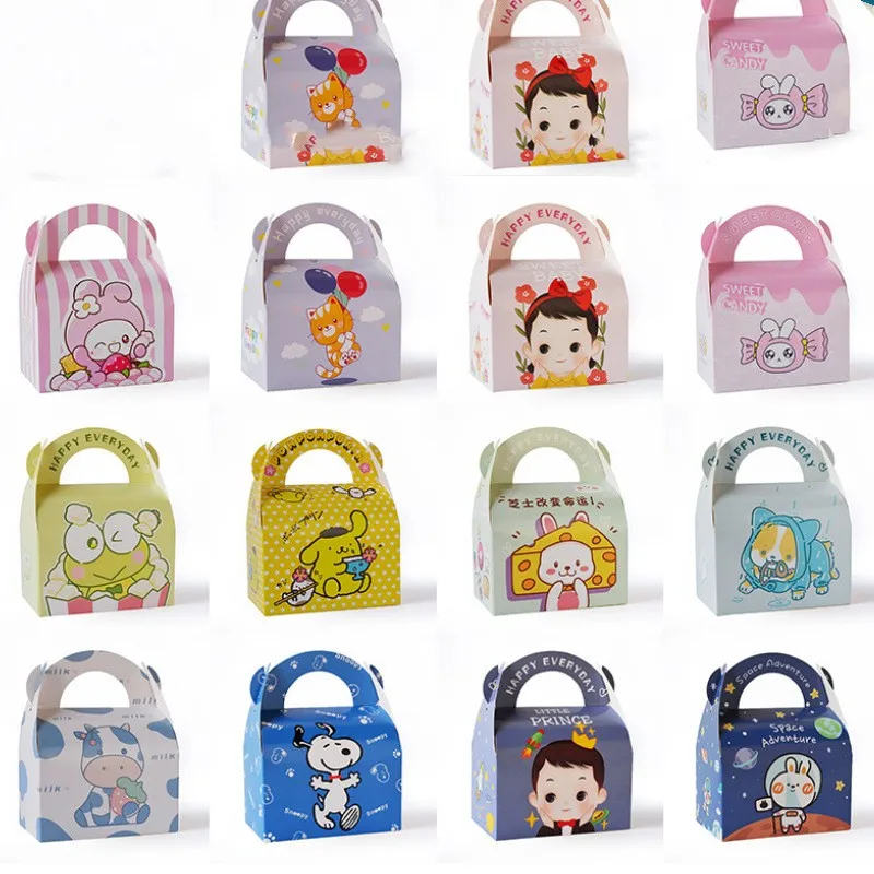 20pcs Gift Cake Paper Box With Handle Baby Shower Birthday Party Supply Packaging Box Baking Food Candy Boxes 
20pcs Gift Cake Paper Box With Handle Baby Shower Birthday Party Supply Packaging Box Baking Food Candy Boxes