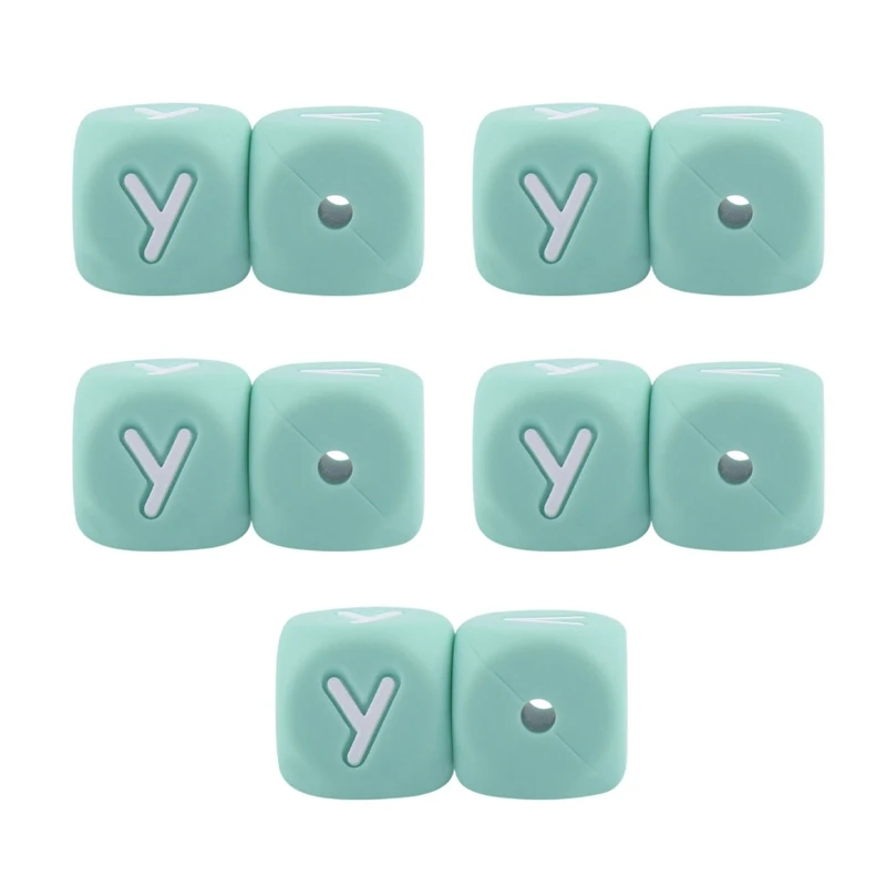 Green Letters Silicone Beads Bulk 10Pcs for DIY Pacifier Clip Jewelry Making Kits Name Soother Necklace Loose Bead Accs
Green Letters Silicone Beads Bulk 10Pcs for DIY Pacifier Clip Jewelry Making Kits Name Soother Necklace Loose Bead Accs