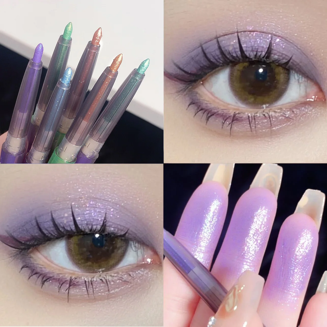 Glitter Satin Lying Silkworm Eyeliner Gel Pencil Waterproof Pearlescent Eyeshadow Makeup Highlighter Eyeliner Pencil Cosmetics
Glitter Satin Lying Silkworm Eyeliner Gel Pencil Waterproof Pearlescent Eyeshadow Makeup Highlighter Eyeliner Pencil Cosmetics