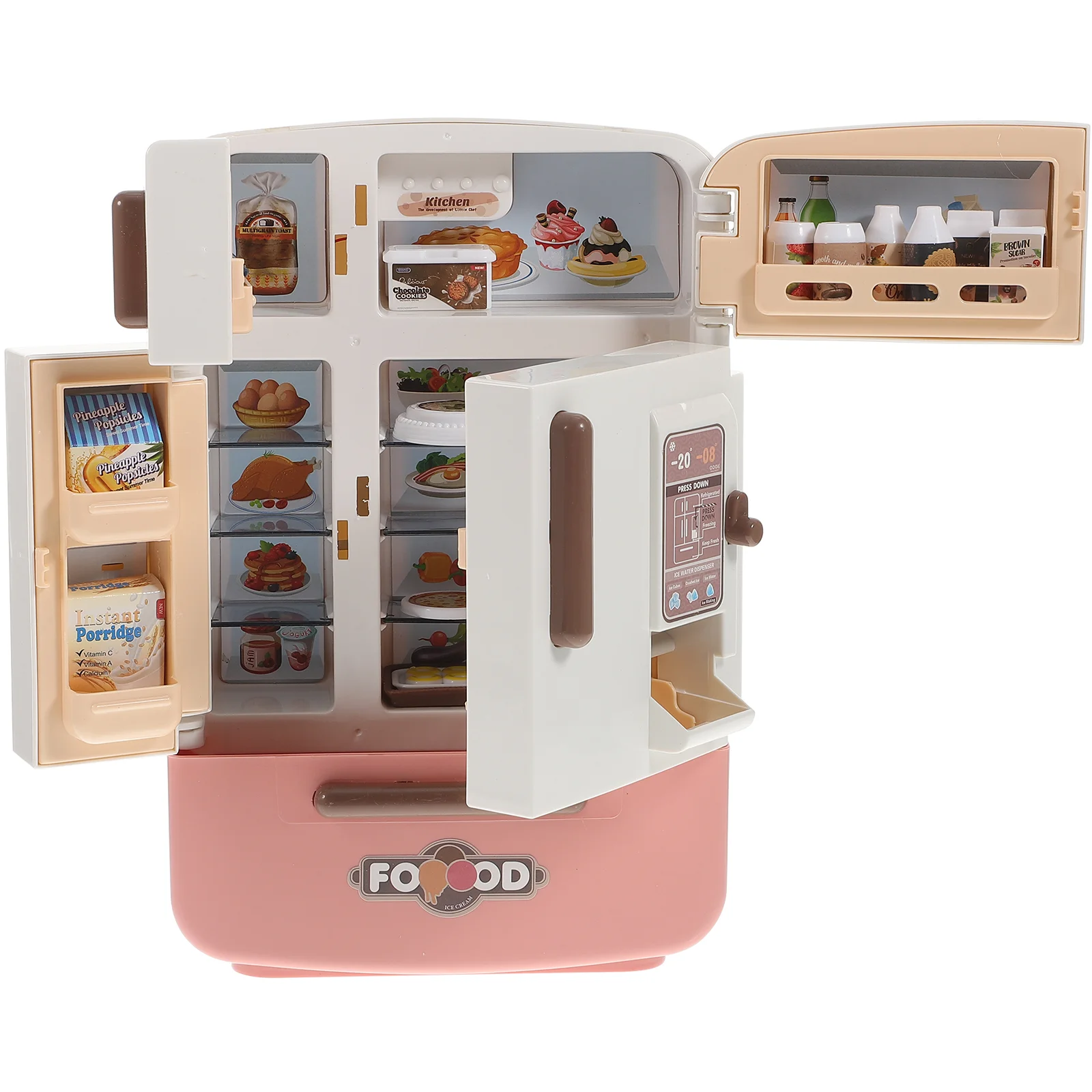 1 Set Refrigerator Mini Set Funny Miniature House Decoration Accessories
1 Set Refrigerator Mini Set Funny Miniature House Decoration Accessories