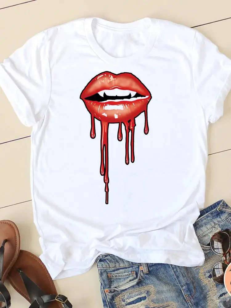 Watercolor Cartoon Lip Clothing Summer Short Sleeve Ladies Casual Women Fashion Graphic Tee T-shirts Female T Shirt Clothes
Watercolor Cartoon Lip Clothing Summer Short Sleeve Ladies Casual Women Fashion Graphic Tee T-shirts Female T Shirt Clothes