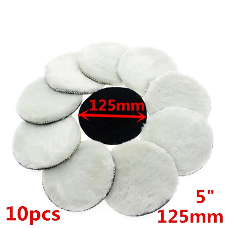 Car Polishing Pad 5" Inch Polish Waxing Pads Wool Polisher Bonnet Car Paint Care 10pc 125mm
Car Polishing Pad 5" Inch Polish Waxing Pads Wool Polisher Bonnet Car Paint Care 10pc 125mm