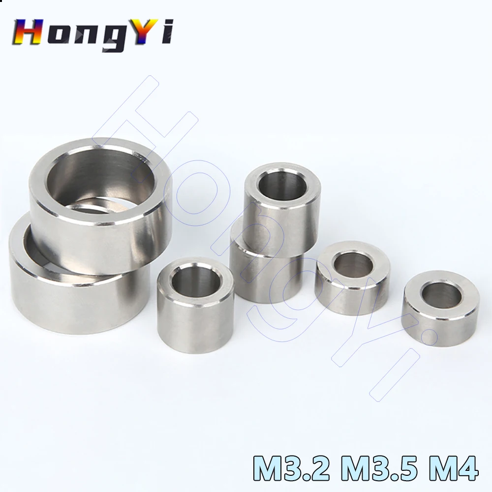 M3.2 M3.5 M4 Прокладка из нержавеющей стали 304, втулка без резьбы, шайба, круглая полая стойка, прямая прокладка сквозной колонны, втулка
M3.2 M3.5 M4 Прокладка из нержавеющей стали 304, втулка без резьбы, шайба, круглая полая стойка, прямая прокладка сквозной колонны, втулка