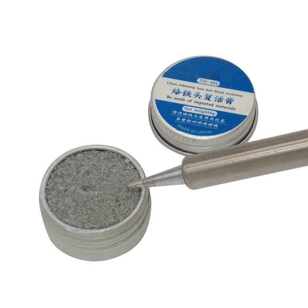 Power Tool Parts Old Solder Iron Tip Rejuvenation Cream Tinner Cleaner Best Clean Oxidized Circuit Board Welding Soldering Flux
Power Tool Parts Old Solder Iron Tip Rejuvenation Cream Tinner Cleaner Best Clean Oxidized Circuit Board Welding Soldering Flux