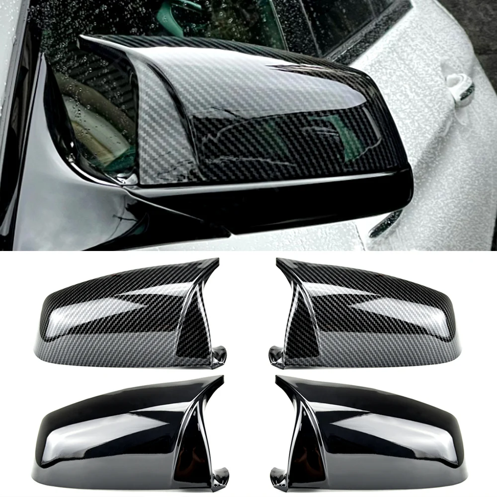 For BMW 5 6 7 Series E60 E61 E63 E64 F06 F07 F10 F11 F13 F01-F04 Carbon Fiber Pattern Black Side Wing Rearview Mirror Cover Cap
For BMW 5 6 7 Series E60 E61 E63 E64 F06 F07 F10 F11 F13 F01-F04 Carbon Fiber Pattern Black Side Wing Rearview Mirror Cover Cap