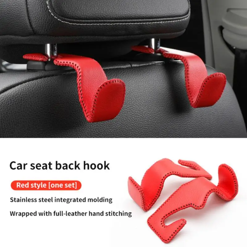 Multifunctional Auto Seat Headrest Hook Universal Car Vehicle Back Seat Organizer Holder Durable Car Creative Microfiber Leather
Multifunctional Auto Seat Headrest Hook Universal Car Vehicle Back Seat Organizer Holder Durable Car Creative Microfiber Leather