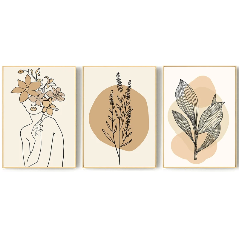 Abstract Leaf Flower Woman Poster Print Nordic Brown Geometry Lines Canvas Painting Wall Art Picture for Living Room Home Decor
Abstract Leaf Flower Woman Poster Print Nordic Brown Geometry Lines Canvas Painting Wall Art Picture for Living Room Home Decor