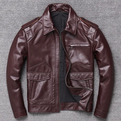 Men 100% Real Leather Coat Autumn Spring Clothes 2023 Streetwear Genuine Cow Leather Jacket Mens Fit Moto Biker Coat 1967
Men 100% Real Leather Coat Autumn Spring Clothes 2023 Streetwear Genuine Cow Leather Jacket Mens Fit Moto Biker Coat 1967