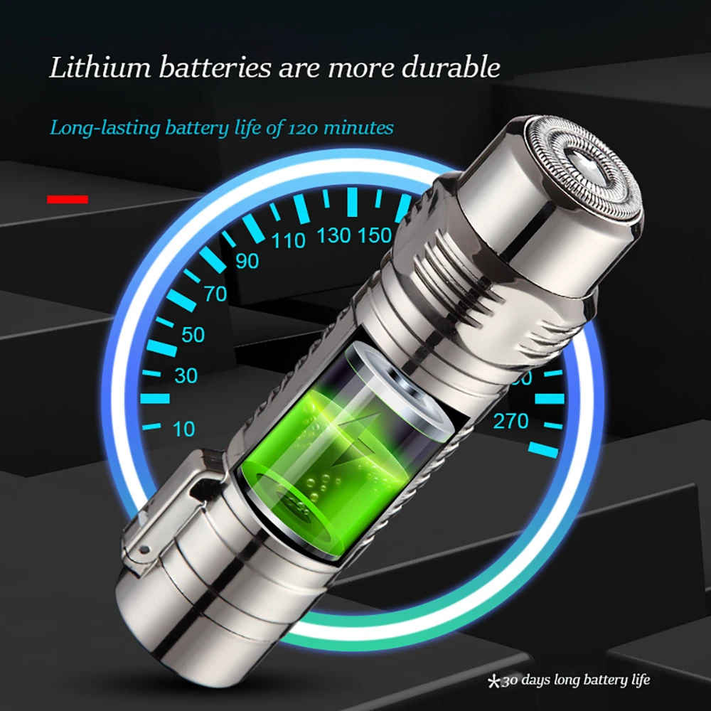 2022 Brand New Multifunctional Cool Lighter Three-In-One Waterproof Flashlight Shaver Rechargeable Lighters
2022 Brand New Multifunctional Cool Lighter Three-In-One Waterproof Flashlight Shaver Rechargeable Lighters