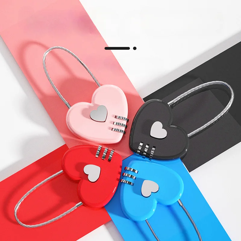 Cute Cartoon Mini Padlock with Password for Luggage and Suitcase, Small Lock for Student Dormitory and Cabinet
Cute Cartoon Mini Padlock with Password for Luggage and Suitcase, Small Lock for Student Dormitory and Cabinet