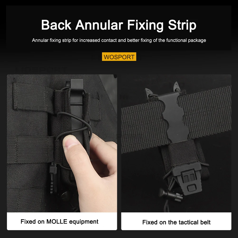 Knife Bag Portable Outdoor Molle Flashlight Pouch Torch Holder Case Wear-resistant Accessories for Hiking Climbing Hunting
Knife Bag Portable Outdoor Molle Flashlight Pouch Torch Holder Case Wear-resistant Accessories for Hiking Climbing Hunting