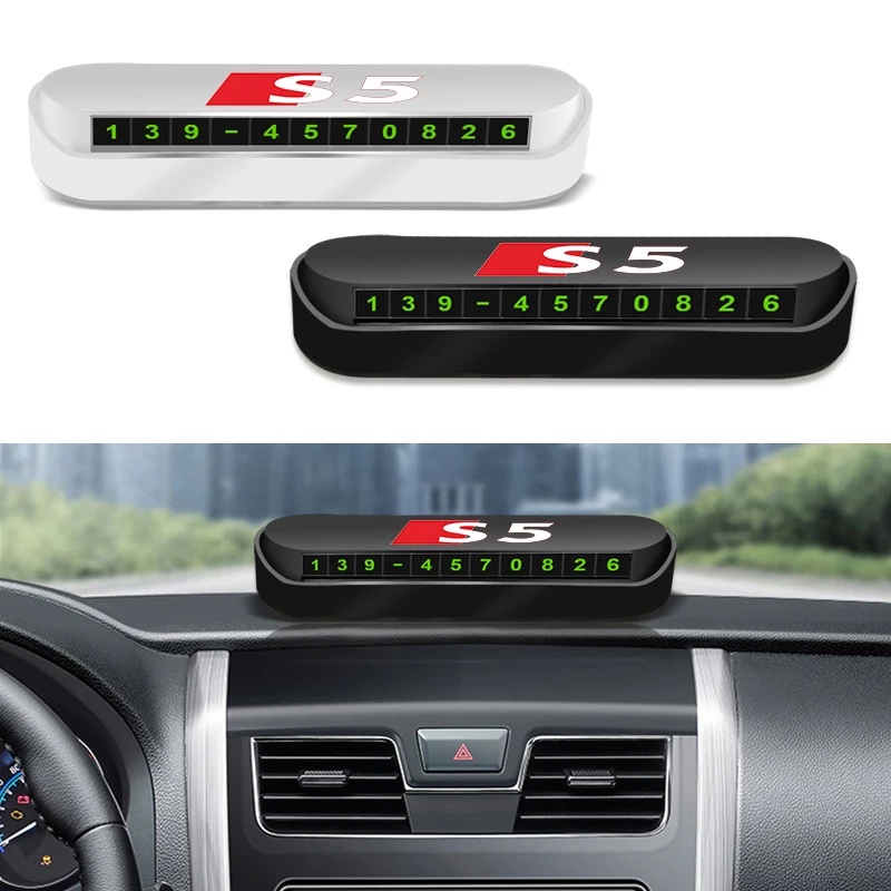 Temporary parking card car license plate phone number card hidden switch For Audi A3 8P S3 8V A4 A6 C6 S1 S2 S3 S4 S5 S6 SQ5 SQ7
Temporary parking card car license plate phone number card hidden switch For Audi A3 8P S3 8V A4 A6 C6 S1 S2 S3 S4 S5 S6 SQ5 SQ7