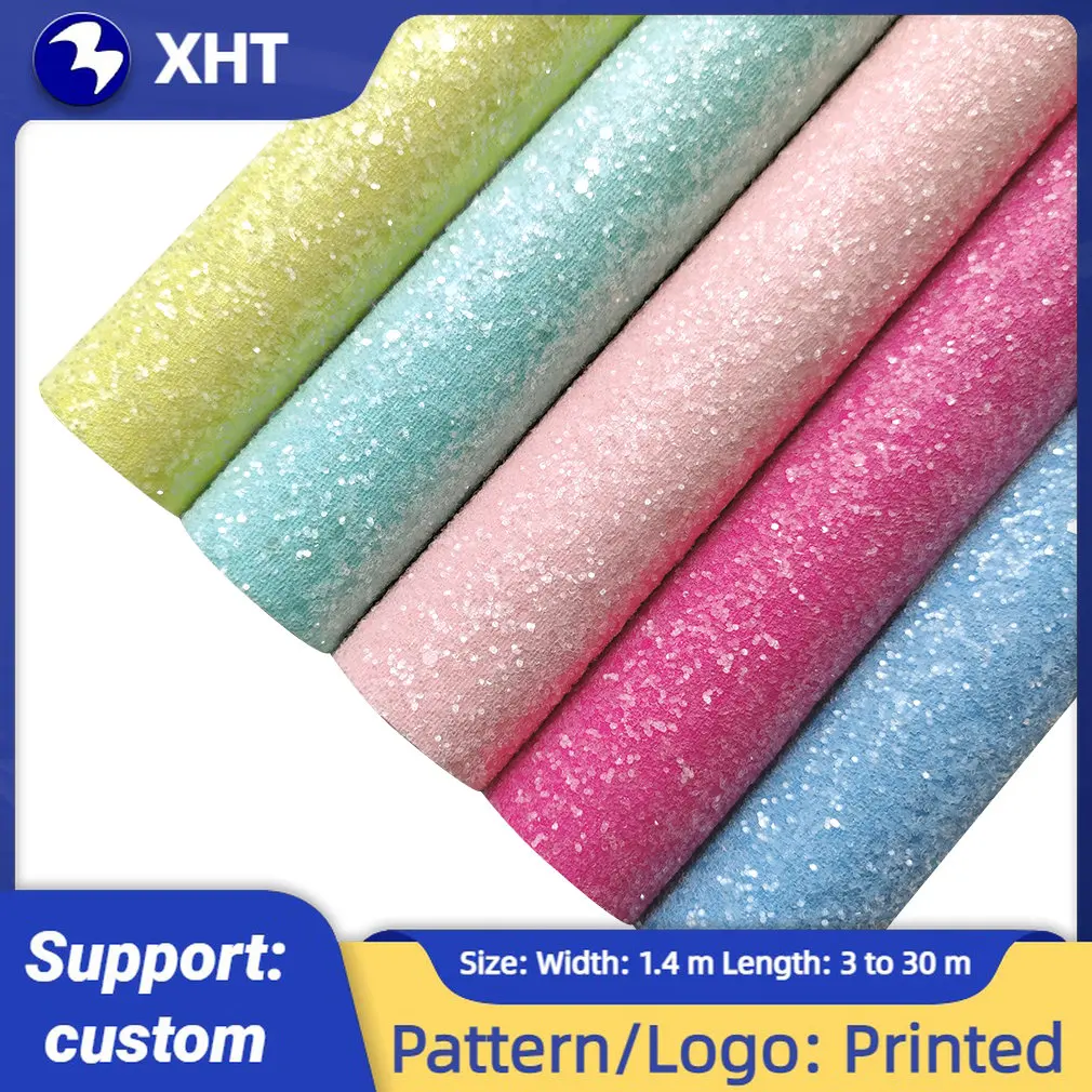 2021 Neon Chunky Glitter Faux Leather Fabric Sheet With Twill for Making Shoe/Bag/Hair Bow/DIY Accessories 30x135cm
2021 Neon Chunky Glitter Faux Leather Fabric Sheet With Twill for Making Shoe/Bag/Hair Bow/DIY Accessories 30x135cm