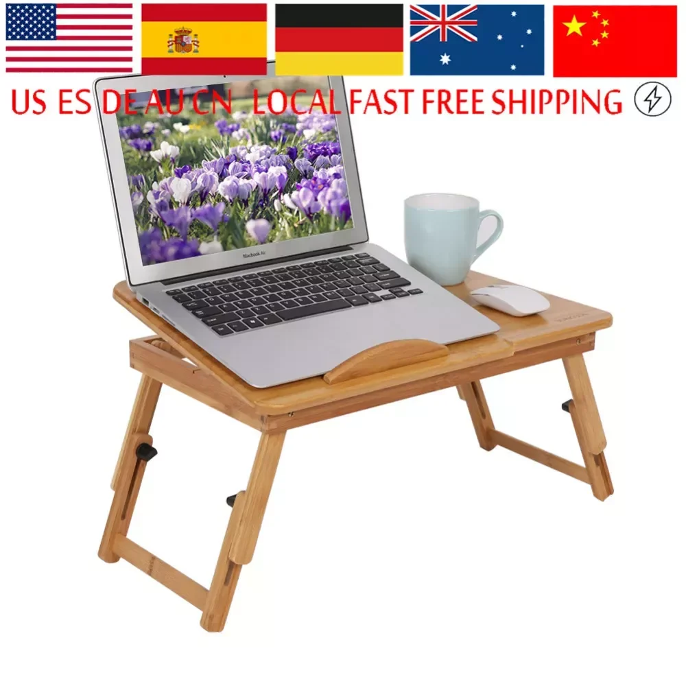 1Pc Adjustable Bamboo Laptop Stand Portable Laptop Table with anti-slip baffle and timely heat emission Laptop Bed Lap Desk
1Pc Adjustable Bamboo Laptop Stand Portable Laptop Table with anti-slip baffle and timely heat emission Laptop Bed Lap Desk