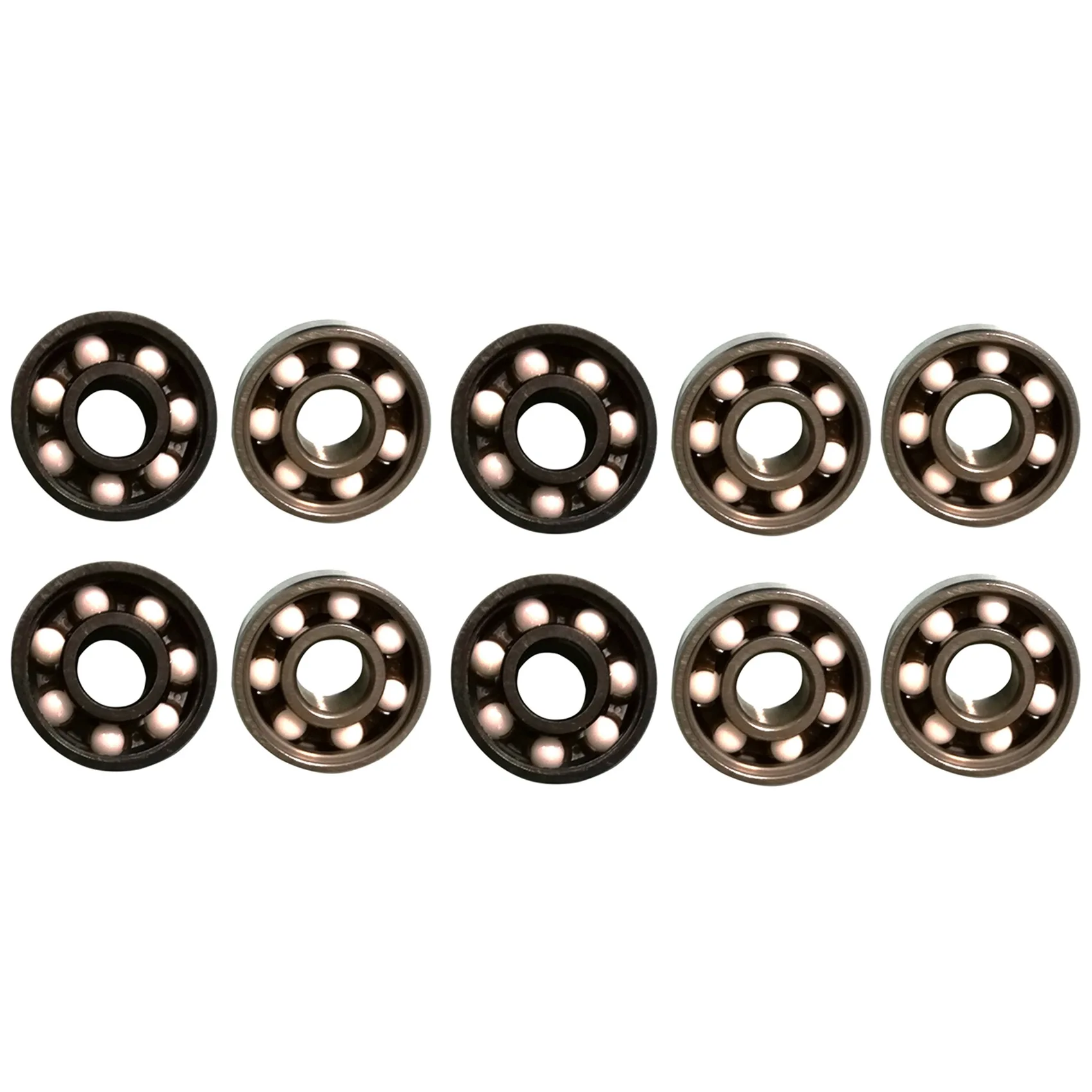 10PCS Ceramic Ball 608RS Inline Pulley Bearing ABEC 11 Anti-Rust Skateboard Wheel Bearing 608RS 8X22X7Mm Shaft
10PCS Ceramic Ball 608RS Inline Pulley Bearing ABEC 11 Anti-Rust Skateboard Wheel Bearing 608RS 8X22X7Mm Shaft