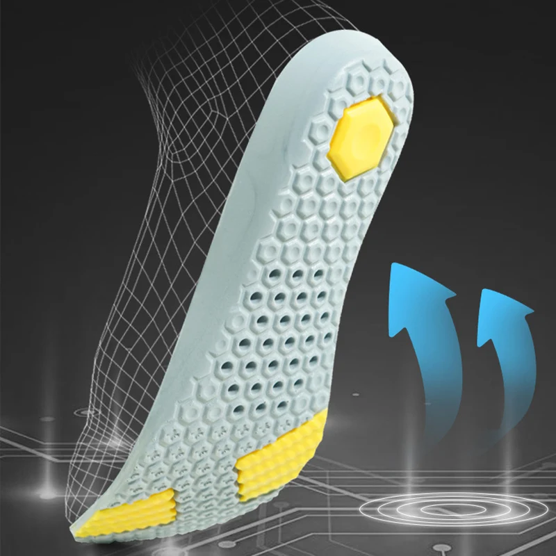 Sports Insole PU Memory Foam Orthopedic Insole Comfortable Running Shoes Insole Plantar Fasciitis Arch Support Pad Soft Insole
Sports Insole PU Memory Foam Orthopedic Insole Comfortable Running Shoes Insole Plantar Fasciitis Arch Support Pad Soft Insole