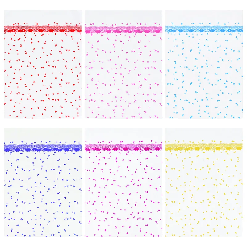 50pcs Transparent OPP Plastic Bag For Dolls Toys Packaging Small Heart Gift Bags Wedding Birthday Party Candy Fruit Basket Bag
50pcs Transparent OPP Plastic Bag For Dolls Toys Packaging Small Heart Gift Bags Wedding Birthday Party Candy Fruit Basket Bag