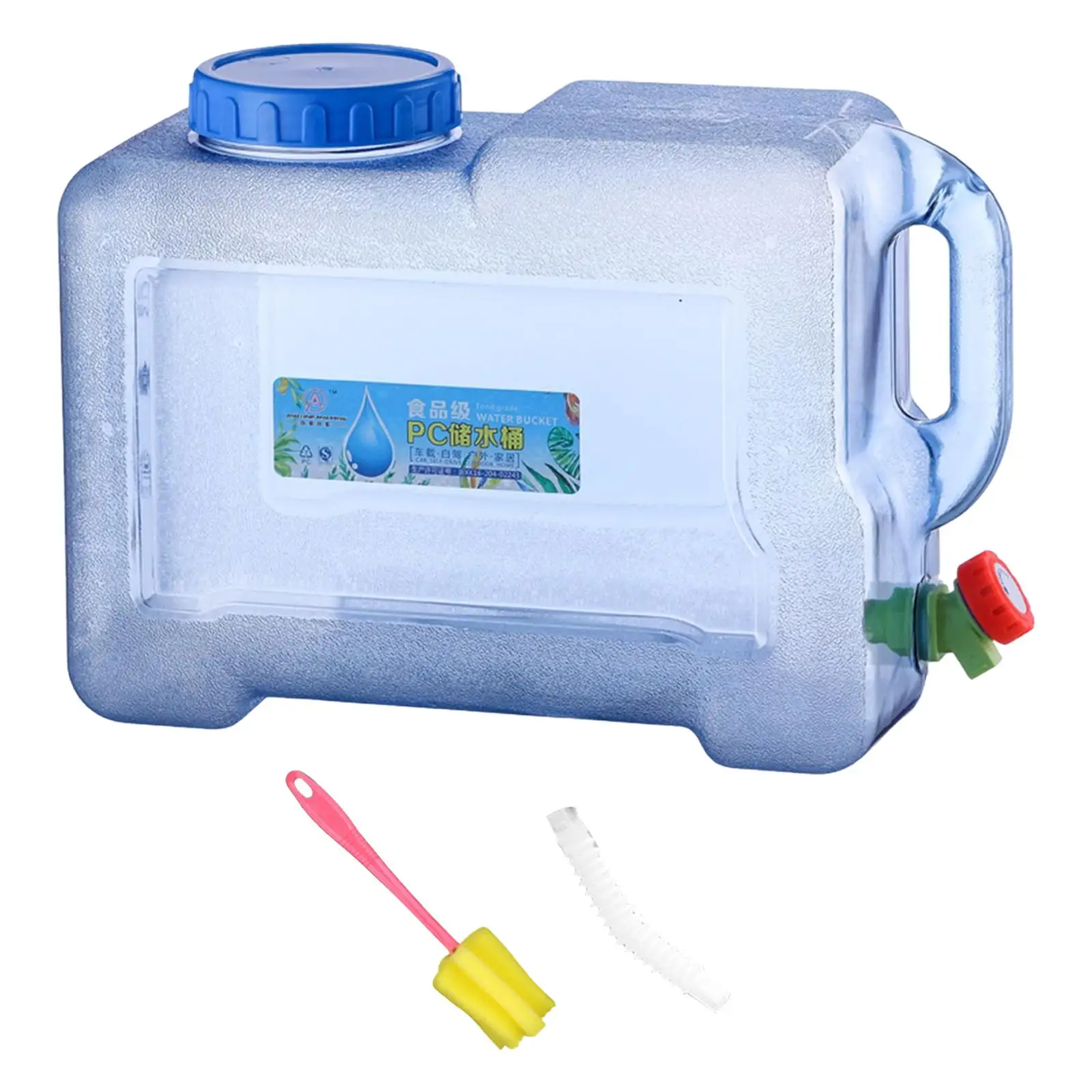 Portable Water Container Water Carrier with Handle 8L Capacity Camping Water Storage Jug for Cooking BBQ Hiking Fishing Backpack
Portable Water Container Water Carrier with Handle 8L Capacity Camping Water Storage Jug for Cooking BBQ Hiking Fishing Backpack