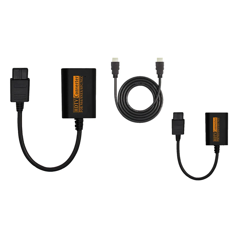 Converter Adapter Play Cable for NGC/N64/SNES/SFC to HDMI-compatible Retro Video Converter Game Console
Converter Adapter Play Cable for NGC/N64/SNES/SFC to HDMI-compatible Retro Video Converter Game Console
