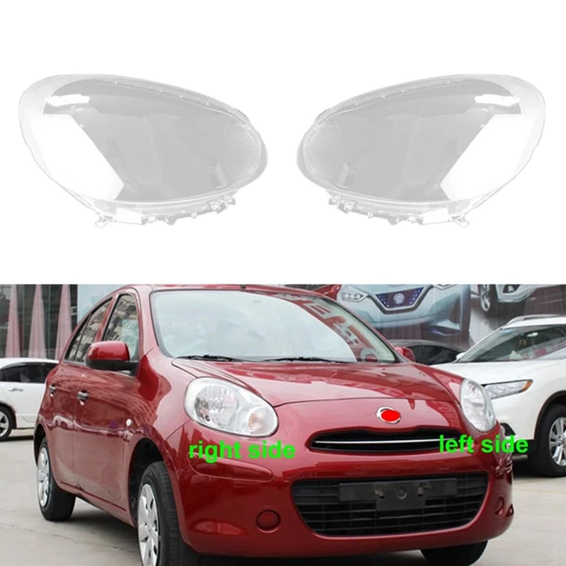 Car Left Headlight Shell Lamp Shade Transparent Lens Cover Headlight Cover for Nissan March 2010-2015
Car Left Headlight Shell Lamp Shade Transparent Lens Cover Headlight Cover for Nissan March 2010-2015