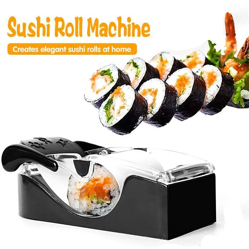 

Сделай Сам, машина для суши, японская модель, не прилипающая, инструмент для прокатки овощей, мяса, кухонный инструмент