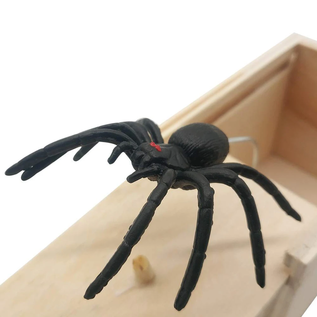 Wooden Prank Trick Practical Joke Home Office Scare Toy Box Gag Spider Kid Parents Friend Funny Play Joke Gift Surprise Box
Wooden Prank Trick Practical Joke Home Office Scare Toy Box Gag Spider Kid Parents Friend Funny Play Joke Gift Surprise Box