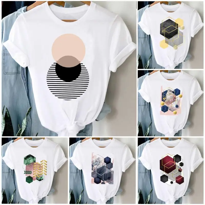 Футболка женская с милым принтом, Повседневная рубашка с круглым вырезом, уличная одежда в стиле хип-хоп, летняя одежда 
Футболка женская с милым принтом, Повседневная рубашка с круглым вырезом, уличная одежда в стиле хип-хоп, летняя одежда