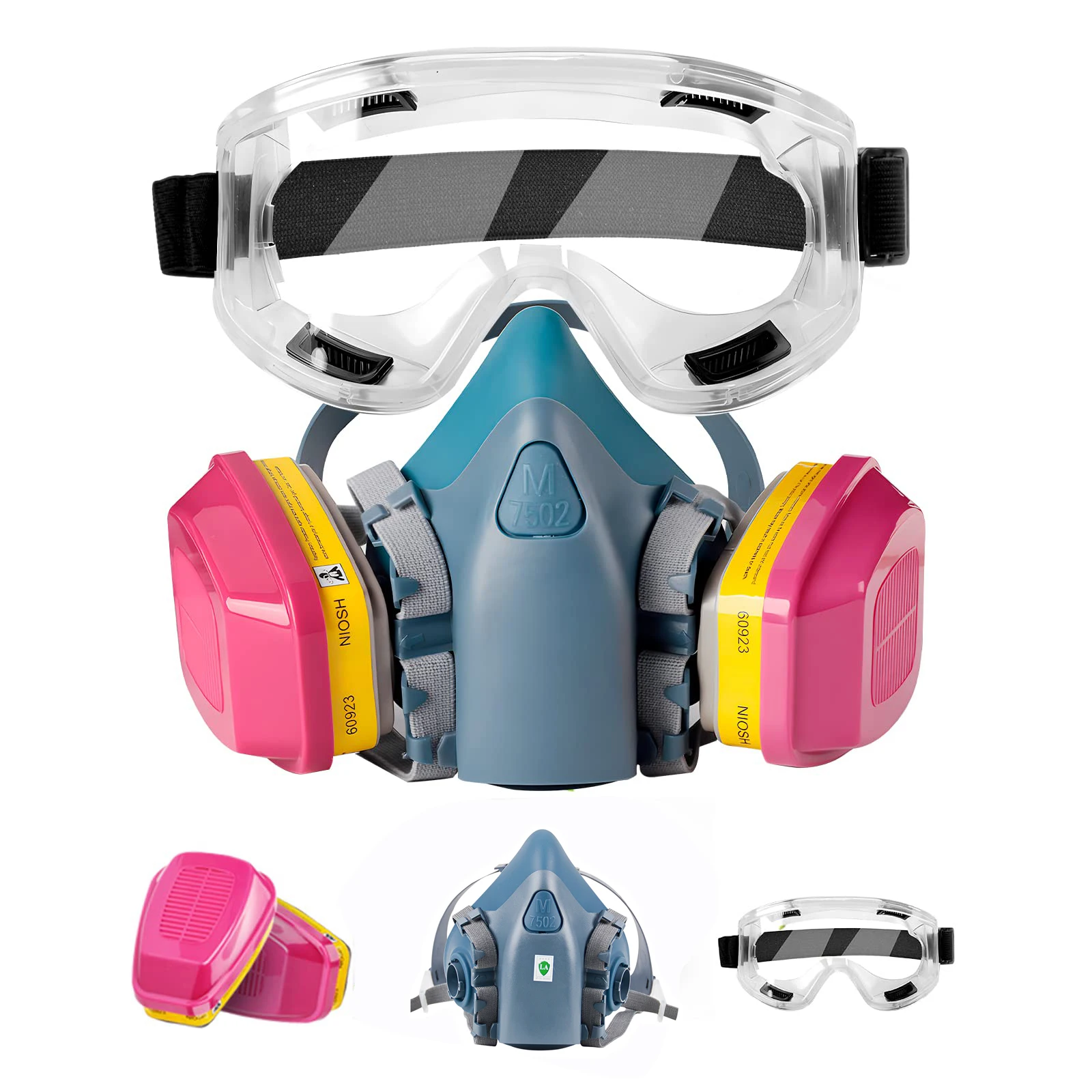 Полумаска-респиратор Karocola 60926 для защиты от паров и газов
Полумаска-респиратор Karocola 60926 для защиты от паров и газов